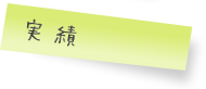 実績