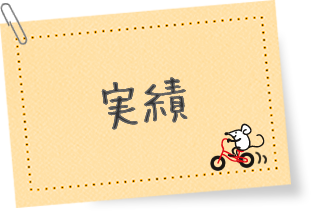 実績